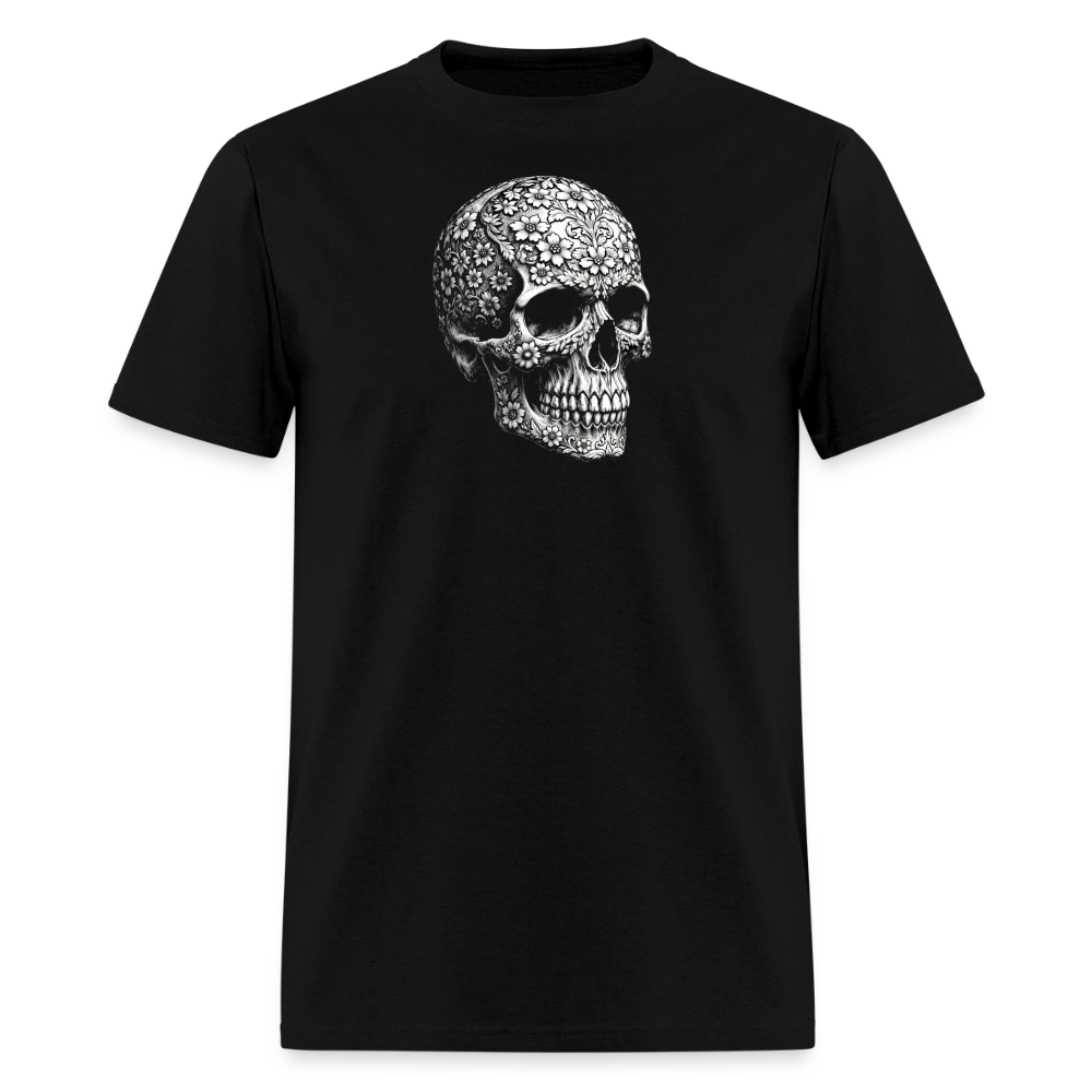 Carved Skull TRES - black