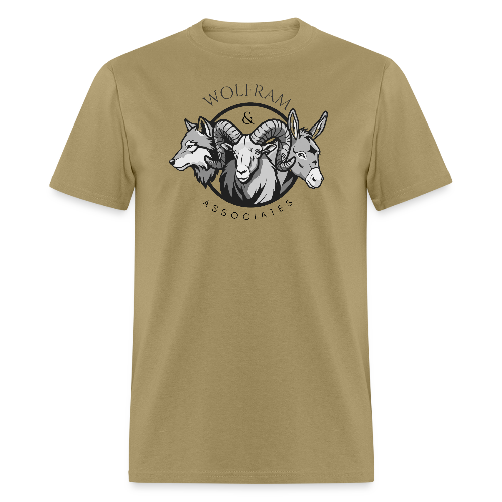 Wolfram & Associates Unisex T-shirt - khaki