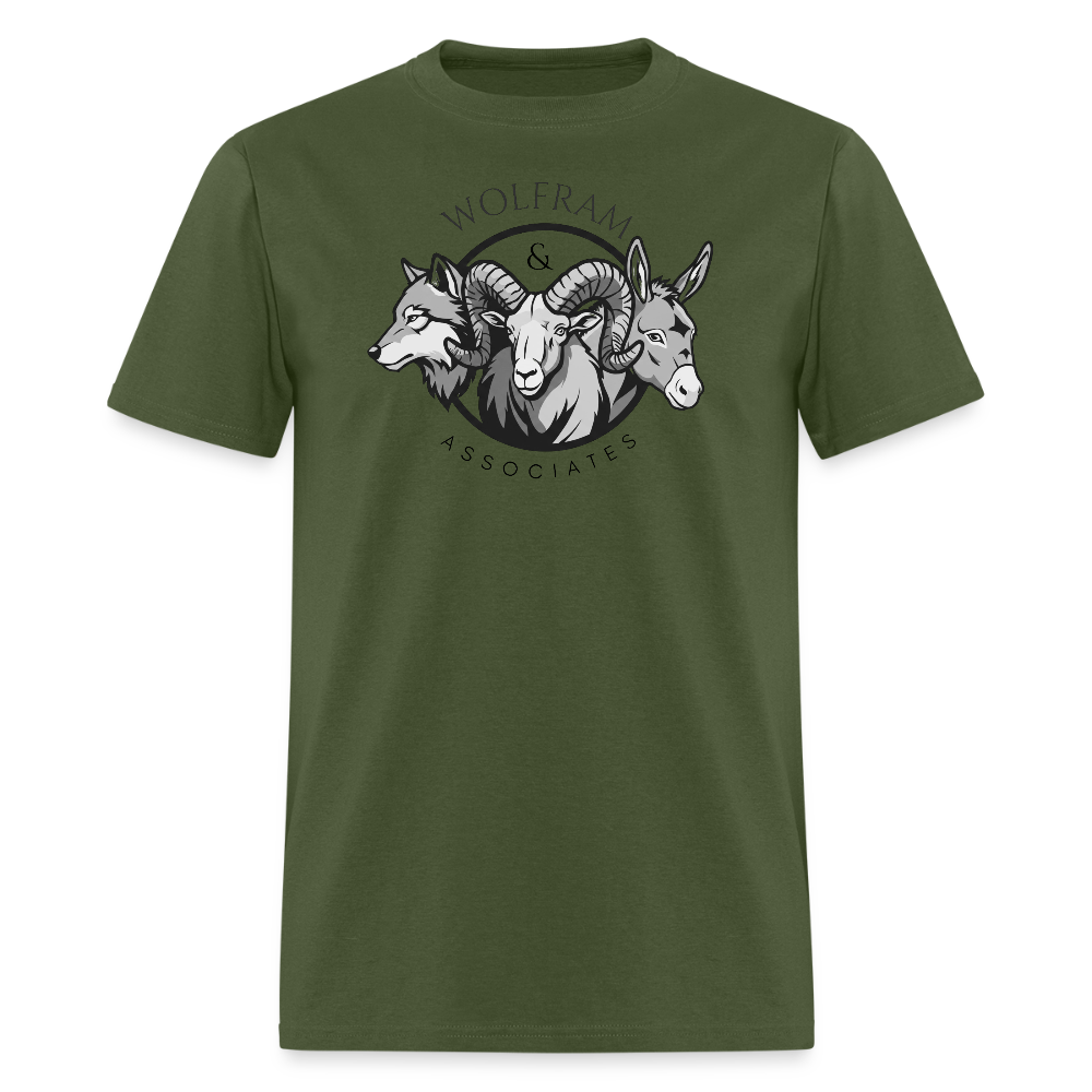 Wolfram & Associates Unisex T-shirt - military green