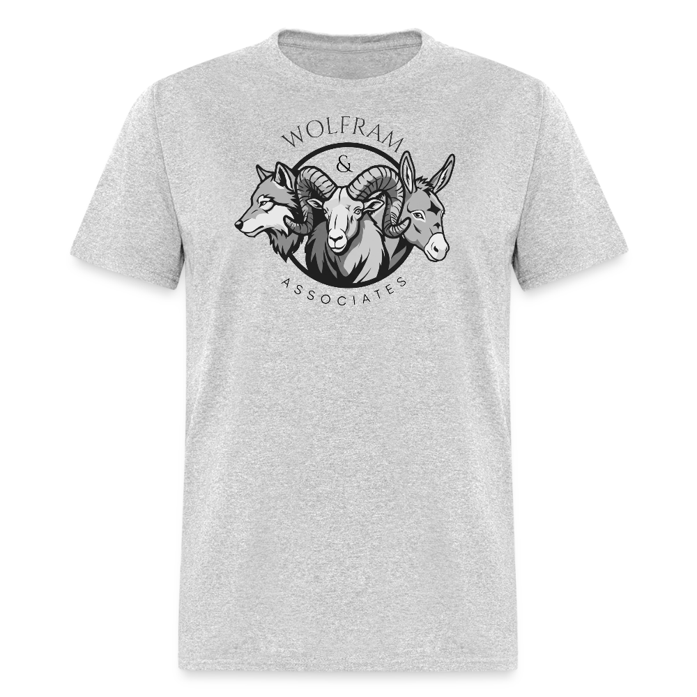 Wolfram & Associates Unisex T-shirt - heather gray
