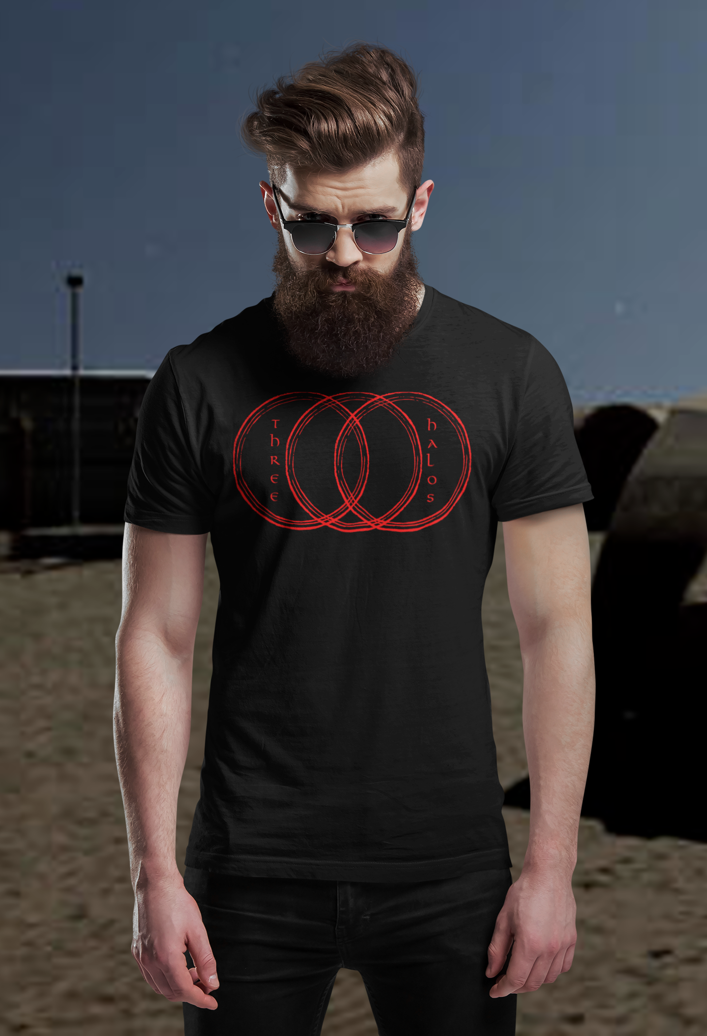 The Three Halos Tee