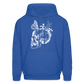 Skullterfly Hoodie - royal blue