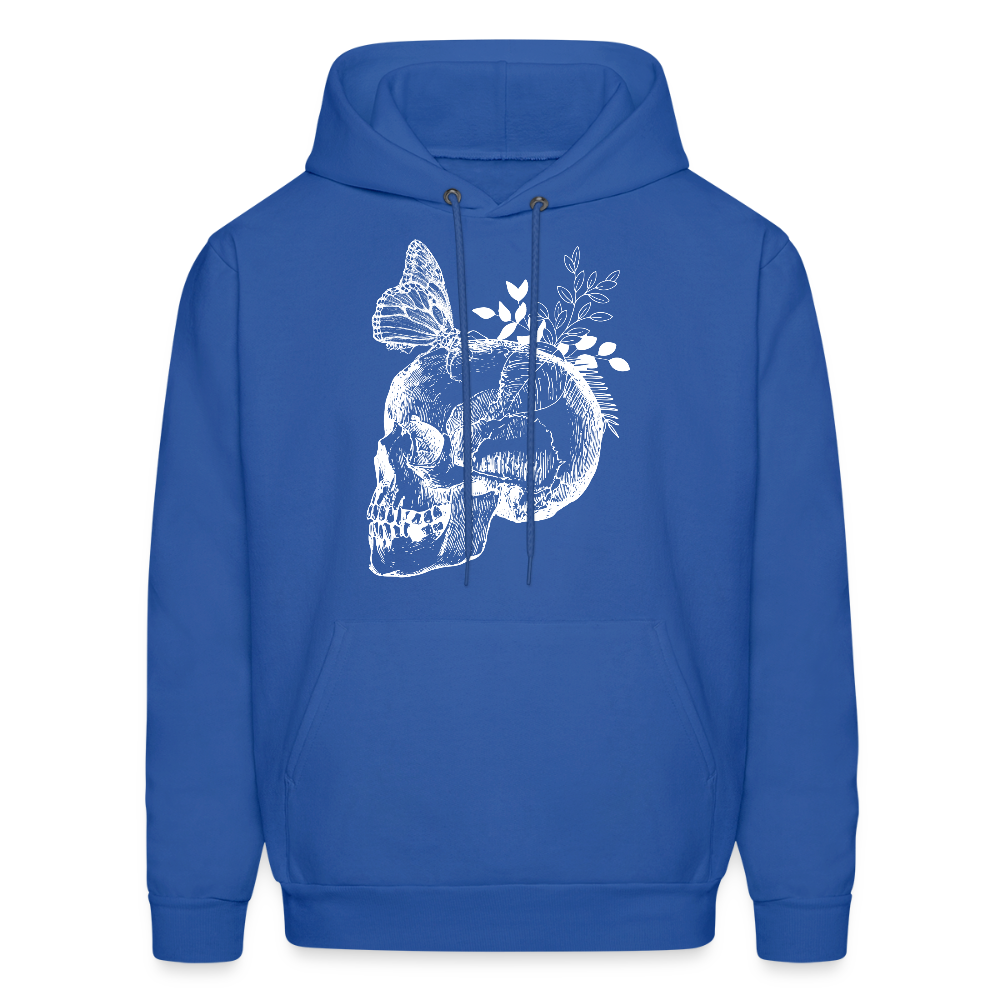 Skullterfly Hoodie - royal blue