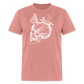 Skullterfly Unisex T-Shirt - heather mauve