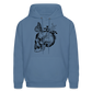 Skullterfly Hoodie Reverse - denim blue