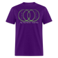 ThreeHalos Logo Unisex Classic T-Shirt - purple
