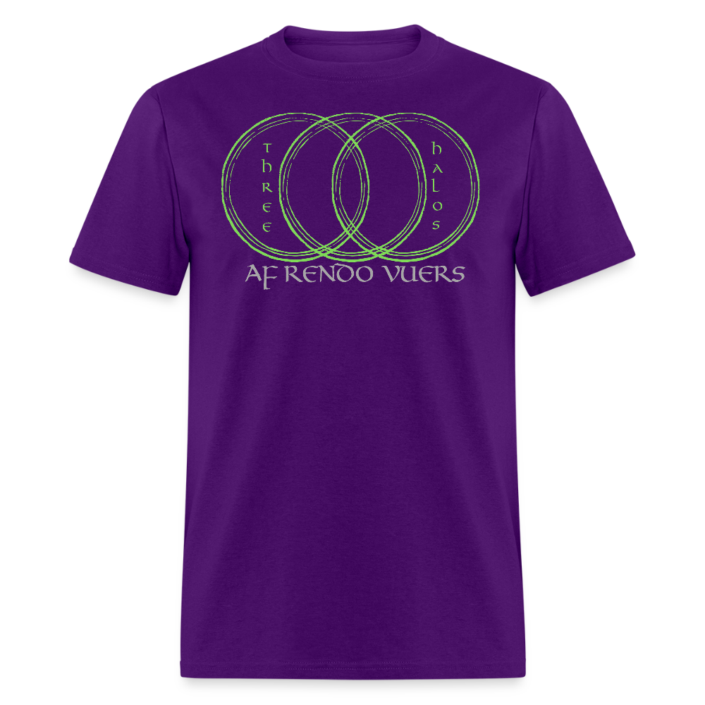 ThreeHalos Logo Unisex Classic T-Shirt - purple