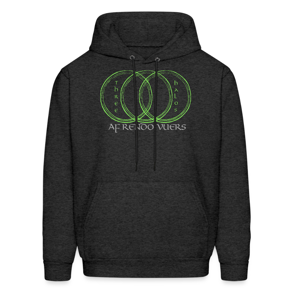 ThreeHalos Logo Hoodie - charcoal grey