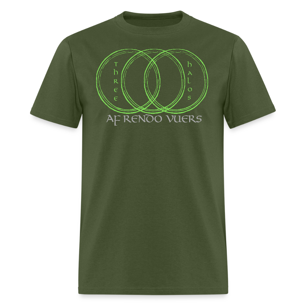 ThreeHalos Logo Unisex Classic T-Shirt - military green