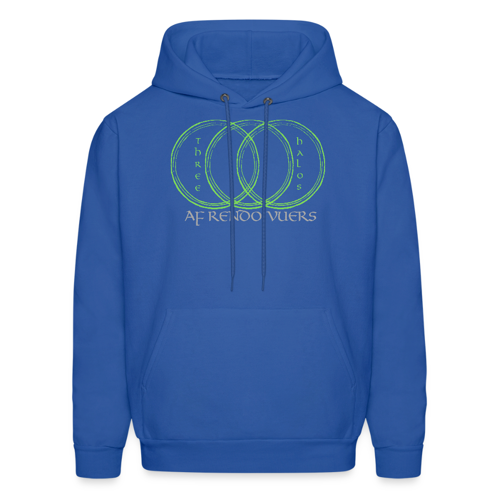 ThreeHalos Logo Hoodie - royal blue