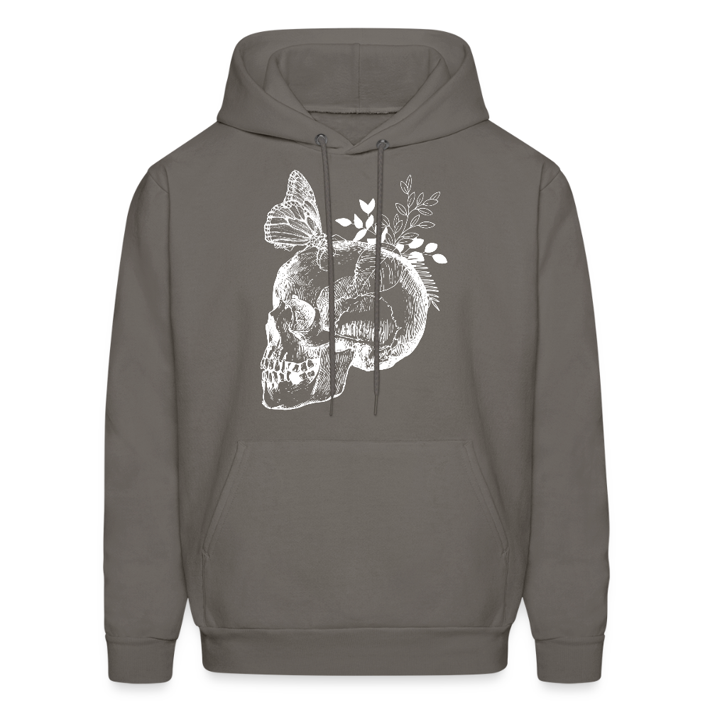 Skullterfly Hoodie - asphalt gray