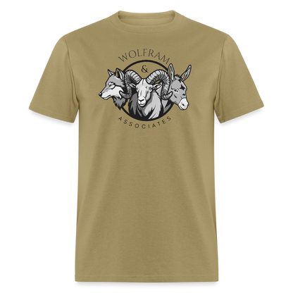 Wolfram & Associates Unisex T-shirt - khaki