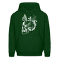 Skullterfly Hoodie - forest green