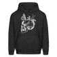 Skullterfly Hoodie - charcoal grey