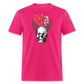 BOOquet Unisex Classic T-Shirt - fuchsia