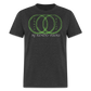 ThreeHalos Logo Unisex Classic T-Shirt - heather black