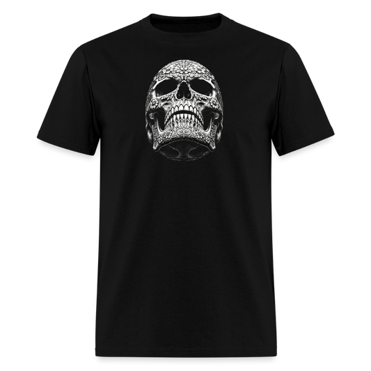 Carved Skull Unus - black