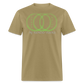 ThreeHalos Logo Unisex Classic T-Shirt - khaki