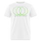 ThreeHalos Logo Unisex Classic T-Shirt - white
